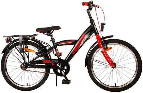 Volare Thombike Kinderfiets Jongens 20 inch Zwart Rood Twee Handremmen