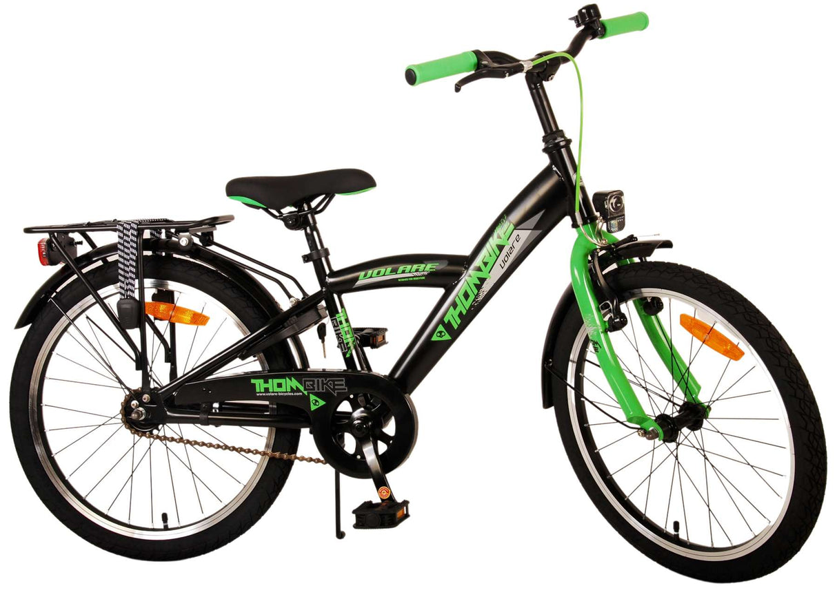 Volare Thombike Kinderfiets Jongens 20 inch Zwart Groen