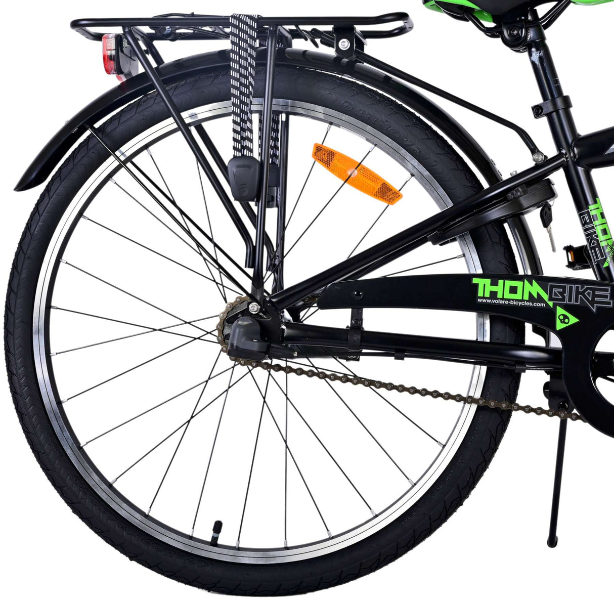 Volare Thombike Children's Bike Boys 24 pouces Green Black 3 Gears