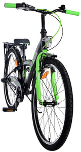 Volare Thombike Children's Bike Boys 24 pouces Green Black 3 Gears