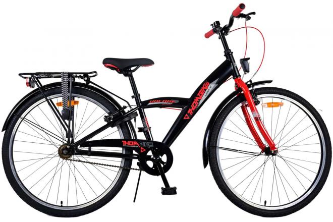 Volare Thombike Children's Bike Boys 26 pouces Black Red Two Hand freins