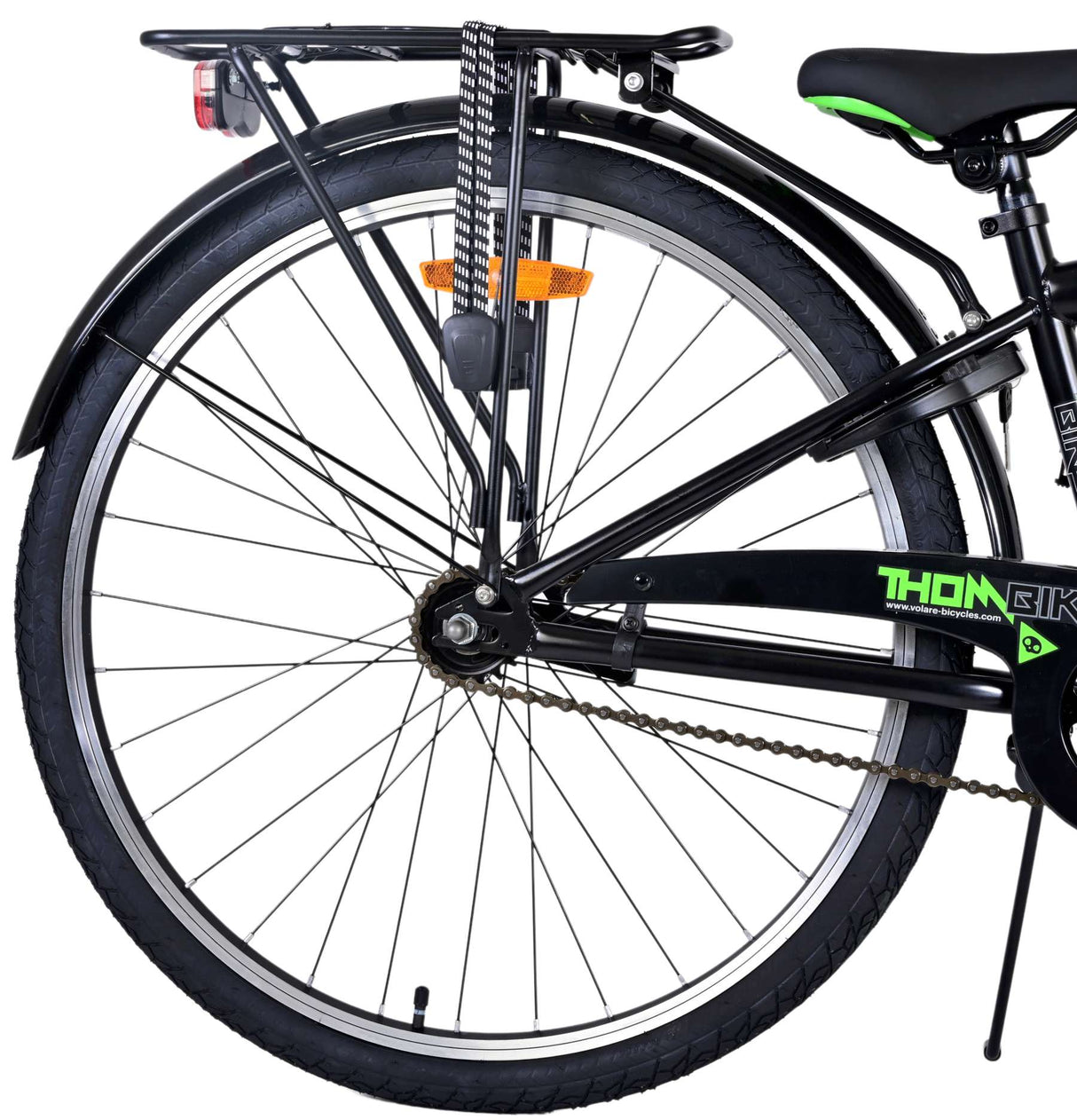 Volare Thombike Children's Bike Boys 26 Inch Black Green