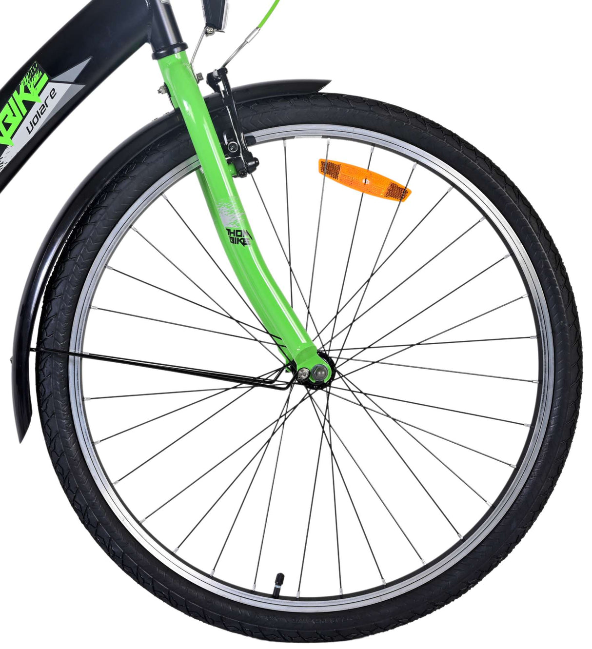 Volare Thombike Children's Bike Boys 26 Inch Black Green