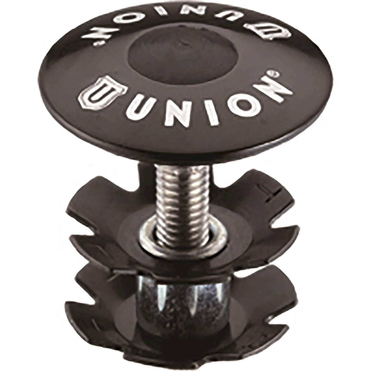 Union Ball Head Plug Kap por delante 1 pulgada Negro