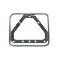 License plate holder retro chr horizontal