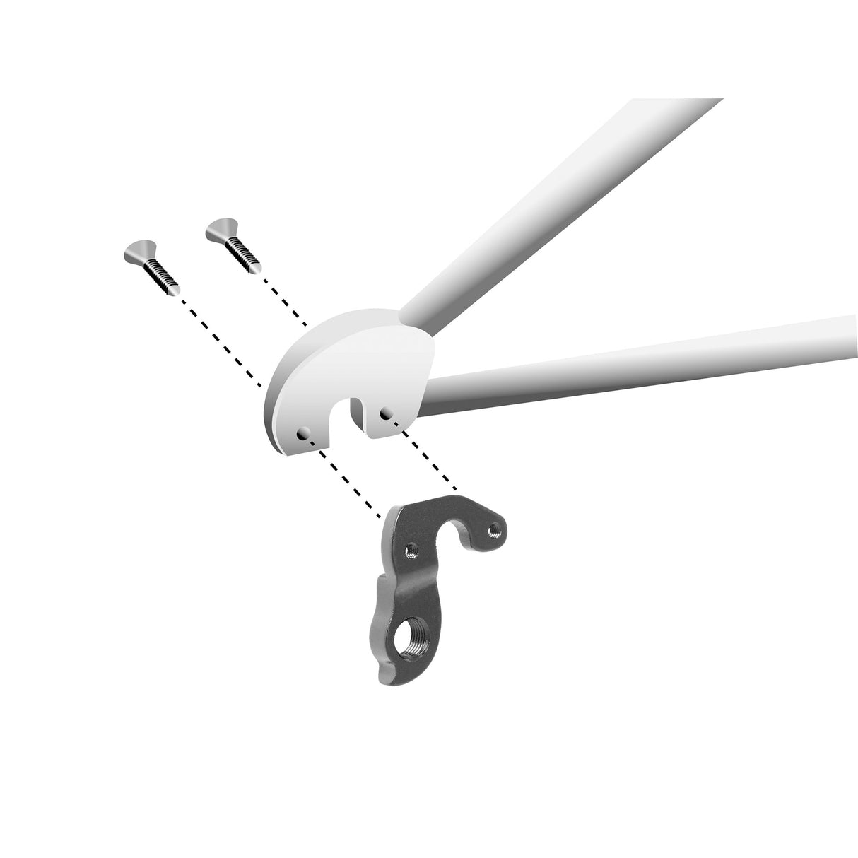 Union derailleur hanger gh-318 screws included