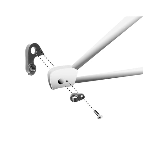 Union derailleur hanger gh-324 screws included