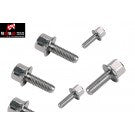BOFIX BACO A 25 FLENSBOUT DE FLENSBOUT M6X25 Aço inoxidável