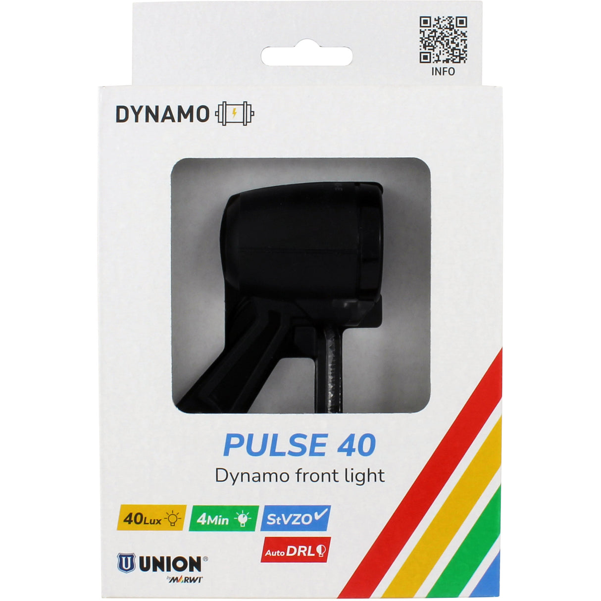Union headlight pulse 40 dynamo 40lux
