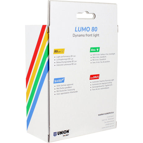 Union headlight Lumo 80 dynamo 80lux