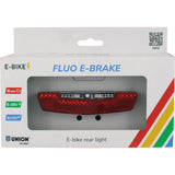 Union rear light e-bike fluo e-brake with bracket