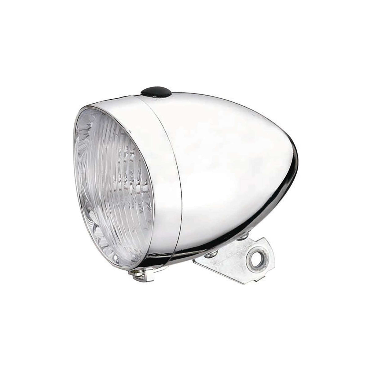 Union headlamp UN-4900 Retro plus battery chrome