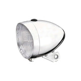 Union headlamp UN-4900 Retro plus battery chrome