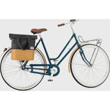 UrbanProof Urban Proof 20L fietstas grijs-geel unisex waterbestendig gerecycled PET materiaal