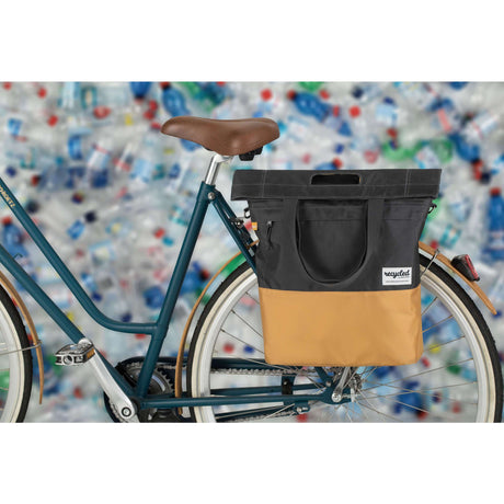 Urban Proof 20l Bicycle Bag - šedá - yellow - unisex - voda odolný - recyklovaný materiál pro domácí zvířata