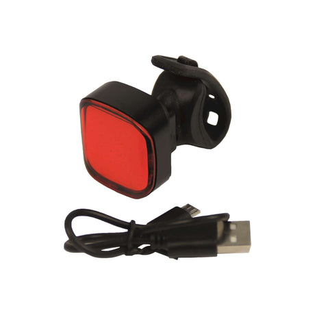 UrbanProof vysokovýkonné zadné svetlo červené USB