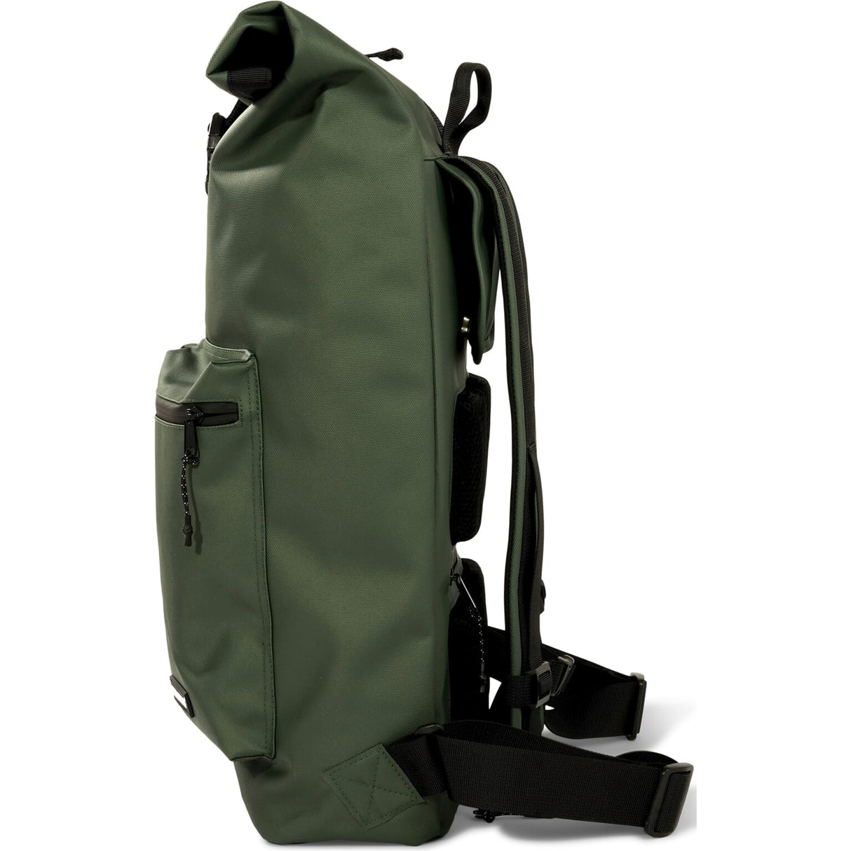 Urbanfester städtischer Rolltop -Pendler -Fahrradbeutel 20l Grün