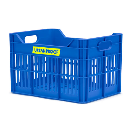 Urbanproof urban proof fietskrat 15l royal blue recycled 30x22x19cm
