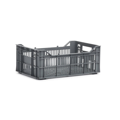 Urban proof bicycle crate Helsinki plastic 7l ash gray 30x20x11 cm