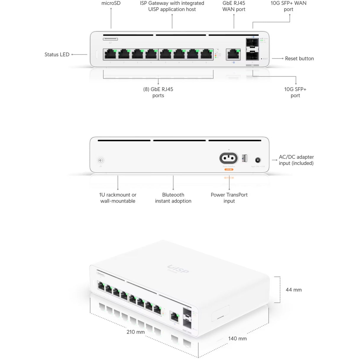 Ubiquiti Ubiquiti UISP Console