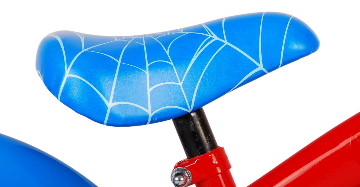 Spiderman Ultimate Spider-Man Children's Bike Boys 16 palcové modré červené dvě ruční brzdy