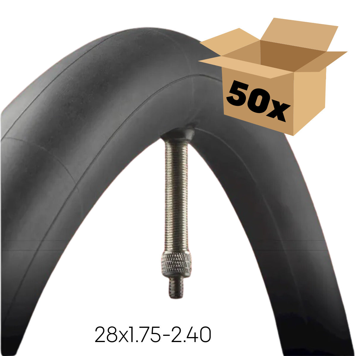 Vredestein inner tube 28x1.75-2.40 AV 40mm wp (50)