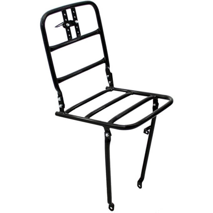 Frontbærer 26 Matte svart aluminium