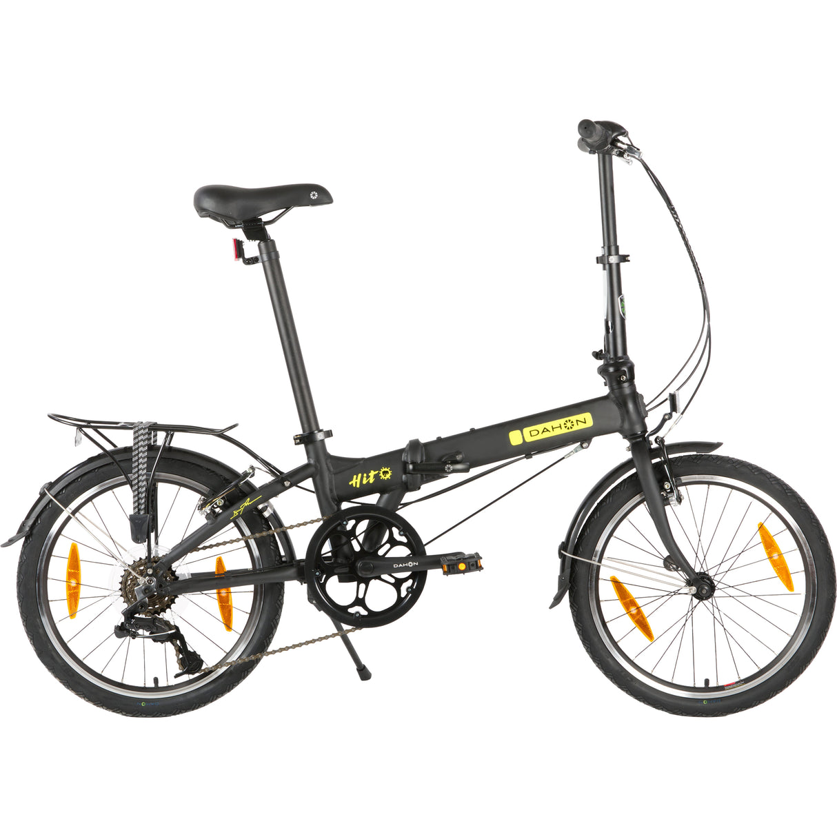 Dahon fällbar cykel träffade D6 Pitch Black