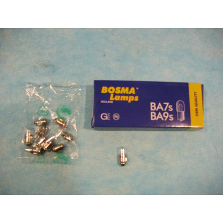 Bosma lamp 6v-0.6w ba7s splendor solex cockpit zundapp (10pcs)