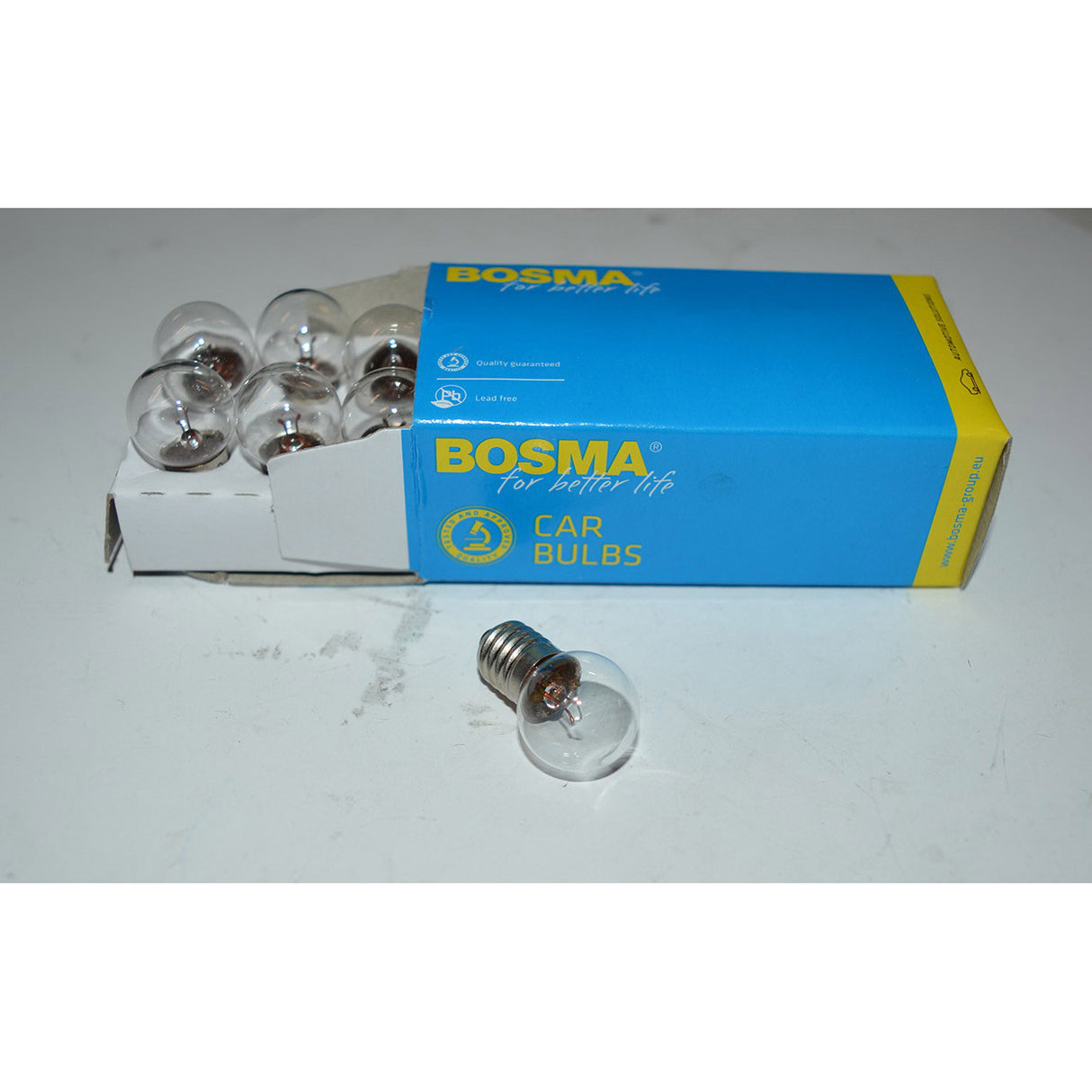 Bosma lamp 6v-0.4a E10 headlight 6v-2.4w 510641 (10 pcs)