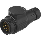 Zástrčka Proplus 13-pin - bajonetový uzáver - PVC - čierna