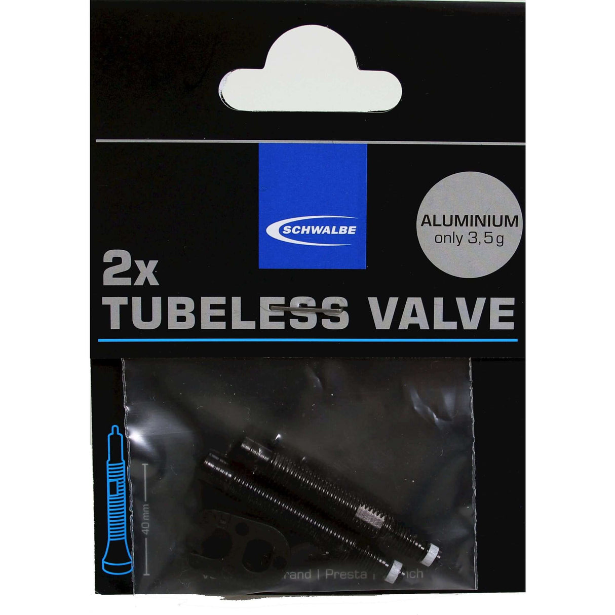 Valve extenders Schwalbe 65mm (P2)