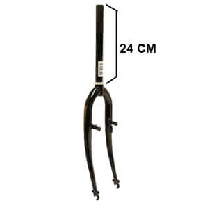Gabel 26 Zoll ATB 1 Wire V-Bremsschwarz