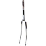 front fork fixed 28 inch race 1 inch silver