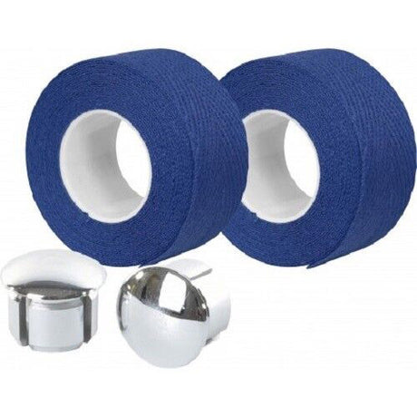 Velox handlebar tape tressostar 90 cotton dark blue (2 pcs)