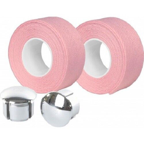 Velox handlebar tape tressostar 90 cotton light pink (2 pcs)