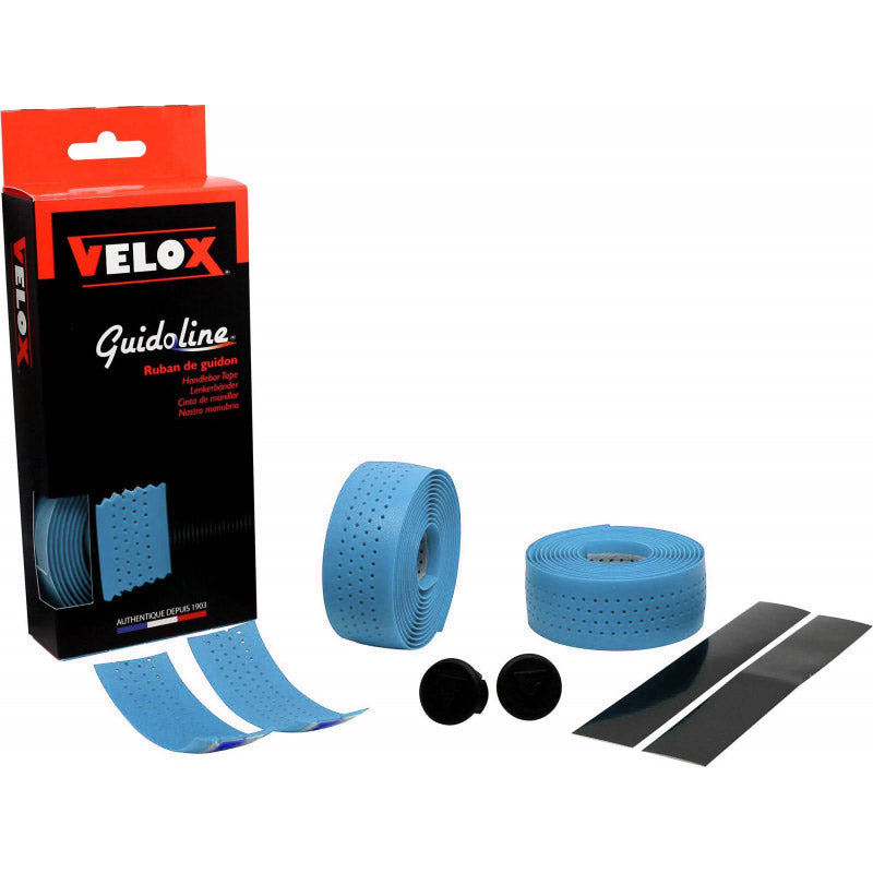 Sky Sky Blue perforato in velox manubrio (2st)