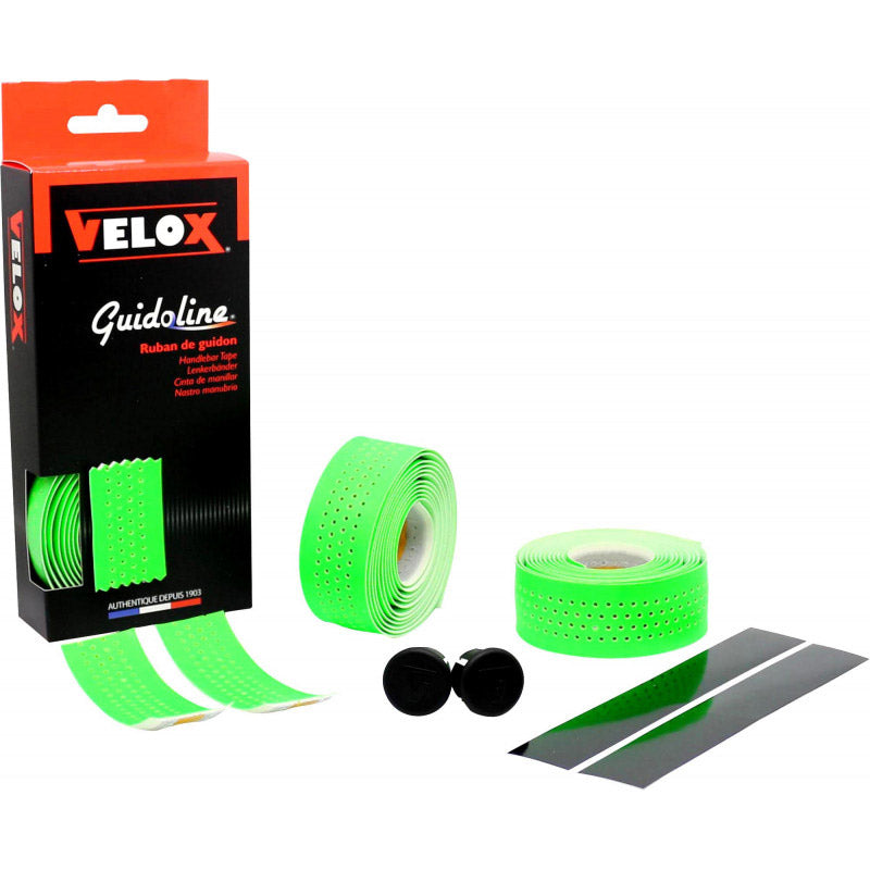 Velox Handlep Tape Fluo Perfoated Fluo Green (2st)