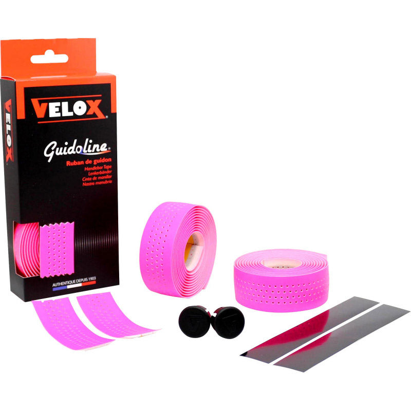 Velox handlep tape Fluo perforated Fluo pink (2st)