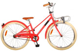 Volare Melody Children's Bike Girls 24 pouces Coral Red Prime Collection