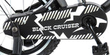 Volare Black Cruiser dziecięcy rower dla dzieci - chłopcy - 14 cali - czarny - 95% zmontowany