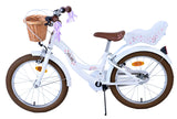 Volare Blossom Children's Bicycle Girls 18 Inch White Two Hand Brakes