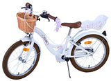 Volare Blossom Children's Bicycle Girls 18 pouces blancs blancs de freins à main