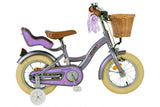 Volare Blossom Children's Bicycle - Girls - 12 Inch - Purple