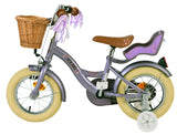 Volare Blossom Children's Bicycle - Girls - 12 pouces - Purple