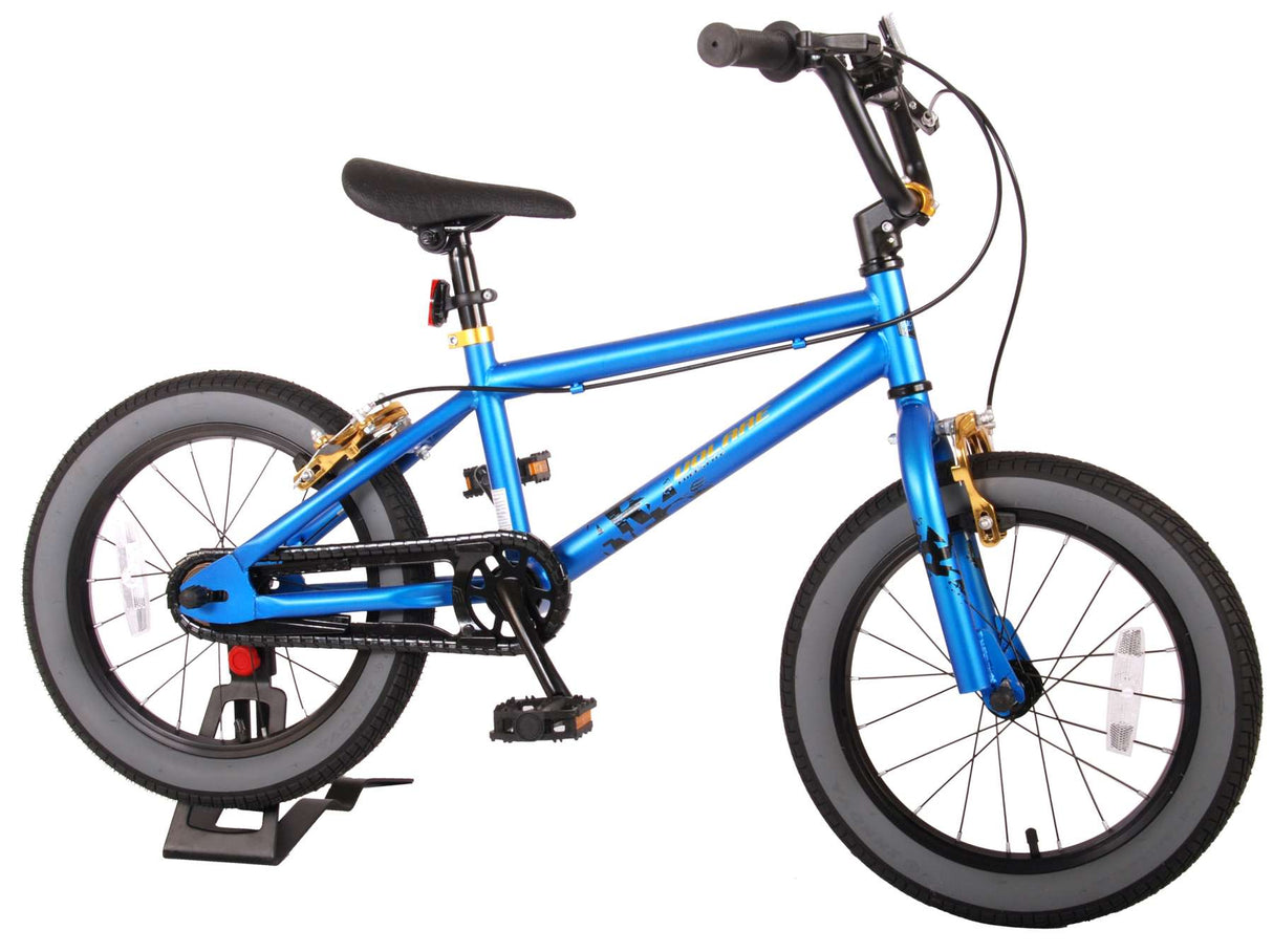 Volare cool rider children's bike boys 16 inch blue two hand brakes 95% assembled