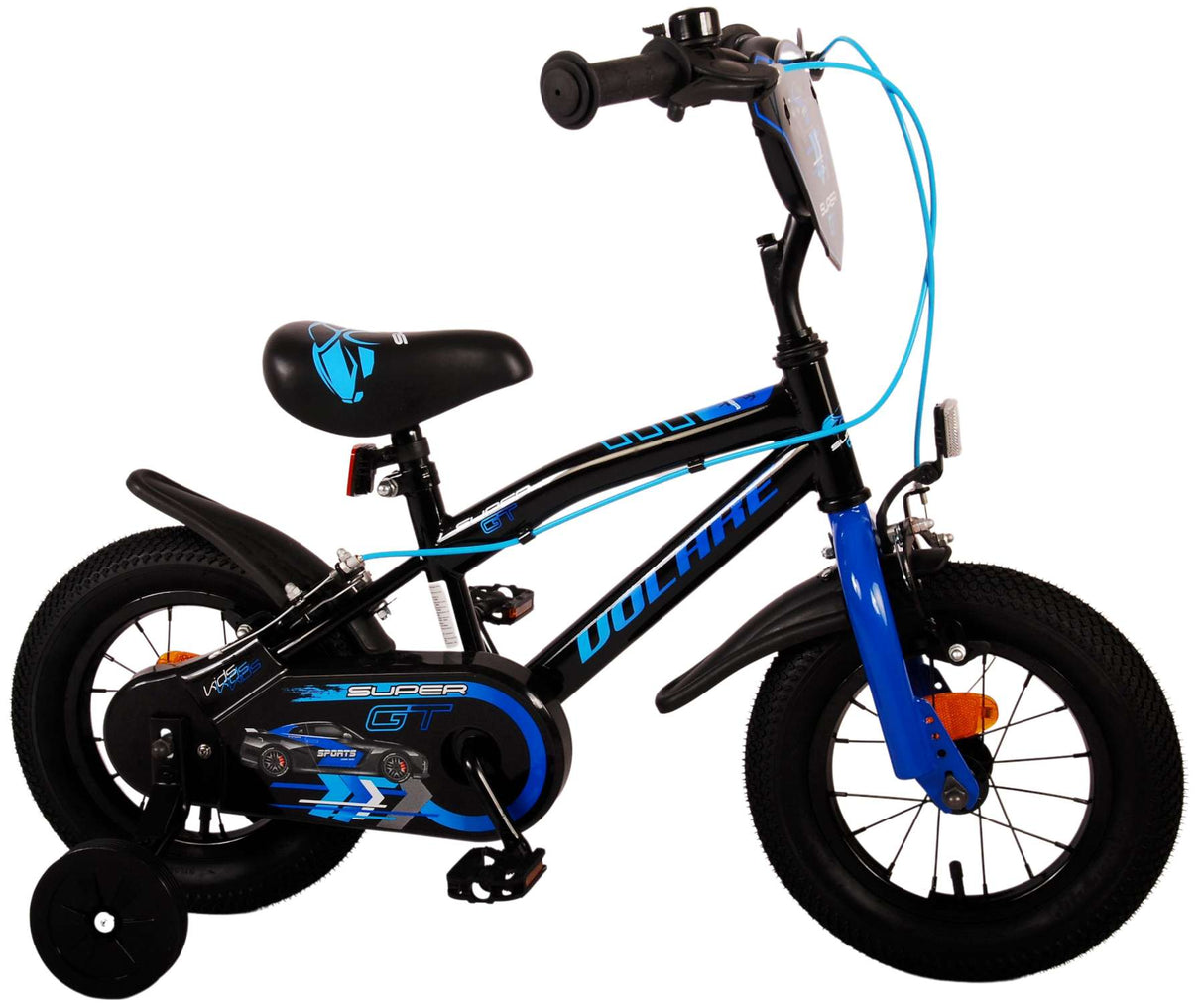 Volare Super GT Kinderfiets Jongens 12 inch Blauw Twee handremmen