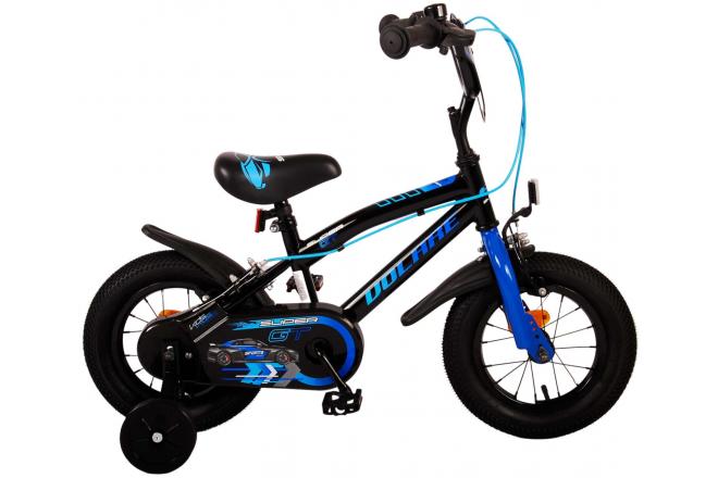 Volare Super GT Children's Bike - Boys - 12 Inch - Blue - Two Hand Brakes