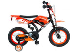 Volare Motorbike Children's Bike Boys 12 -calowy pomarańczowy 95% zmontowany