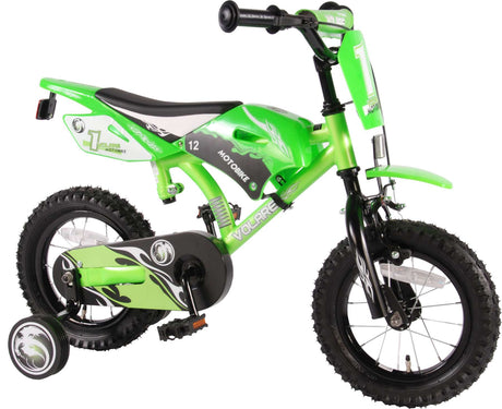 Volare Motorbike Kinderfiets Jongens 12 inch Groen 95% afgemonteerd